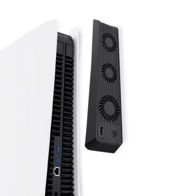 Porodo Gaming PS5 Console Cooling Fan - Black